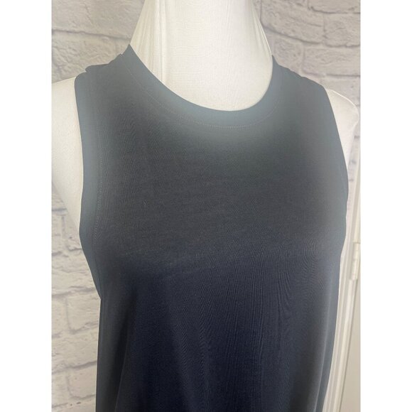 Rag & Bone Rower Belted Midi Dress NEW with Tags Black Color Size Large Ladies - Picture 5 of 13